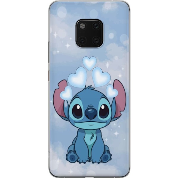 Huawei Mate 20 Pro Läpinäkyvä kuori Stitch Hyppäävä Ilo