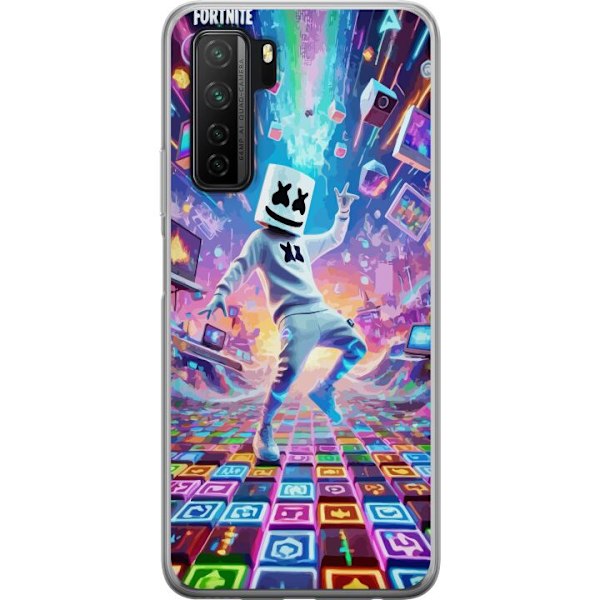 Huawei P40 lite 5G Gennemsigtig cover Fortnite