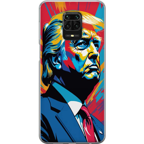 Xiaomi Redmi Note 9S Läpinäkyvä kuori Trump