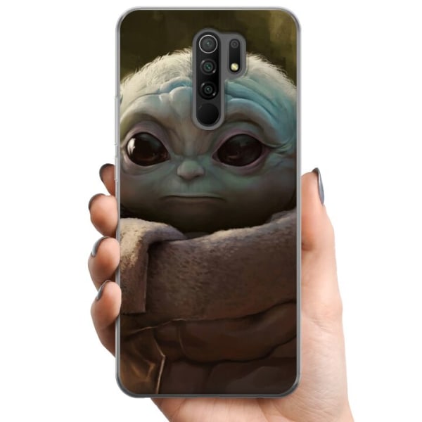 Xiaomi Redmi 9 TPU Mobildeksel Baby Yoda