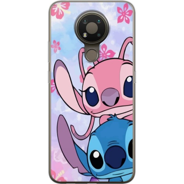 Nokia 3.4 Genomskinligt Skal Stitch & Angel