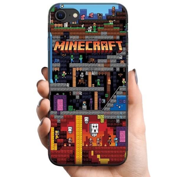 Kompatibelt Mobildeksel til Apple iPhone 7 Minecraft