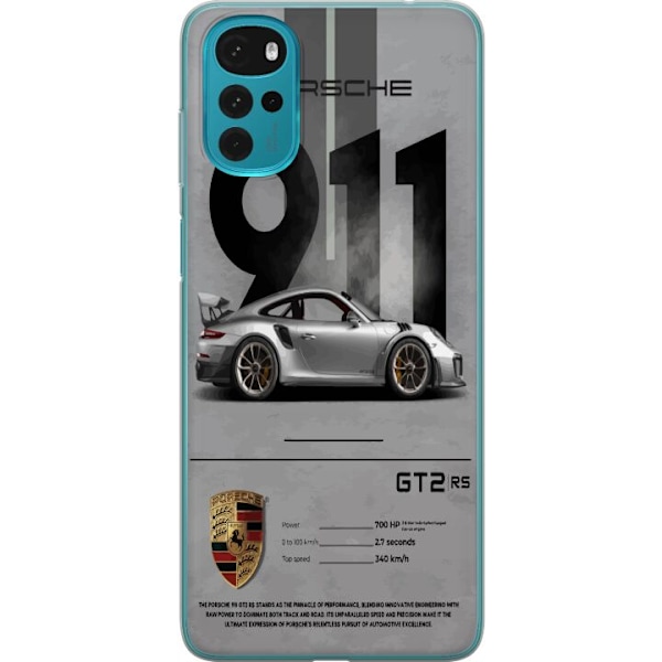 Motorola Moto G22 Gjennomsiktig deksel Porsche 911