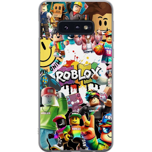 Samsung Galaxy S10e Gennemsigtig cover Roblox