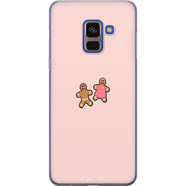 Samsung Galaxy A8 (2018) Gennemsigtig cover Ingefærkage