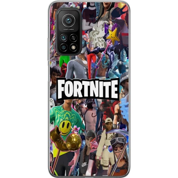 Xiaomi Mi 10T Pro 5G Genomskinligt Skal Fortnite