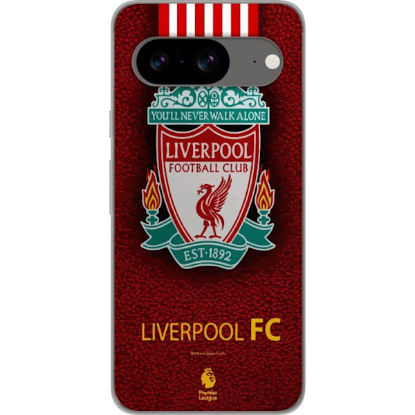 Google Pixel 8 Läpinäkyvä kuori Liverpool FC