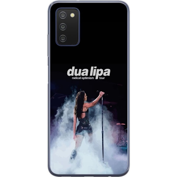 Samsung Galaxy A03s Genomskinligt Skal Dua Lipa – Signature Looks & Vibes