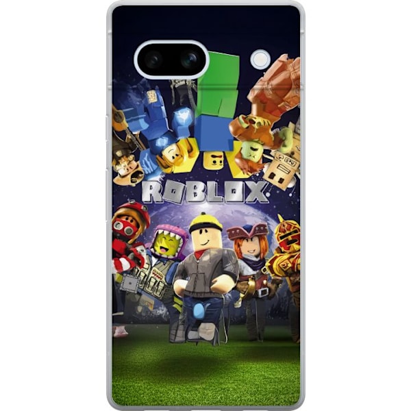 Google Pixel 7a Läpinäkyvä kuori Roblox Maailma - Pelaamiss
