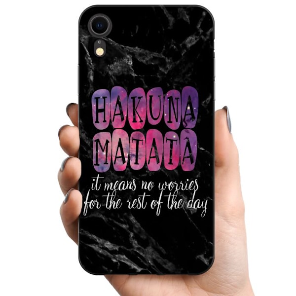 Apple iPhone XR TPU Mobilskal Hakuna Matata