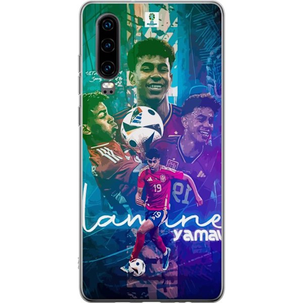 Huawei P30 Gennemsigtig cover Lamine Yamal FCB