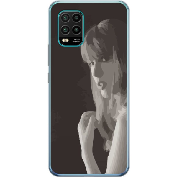 Xiaomi Mi 10 Lite 5G Gennemsigtig cover Taylor Swift