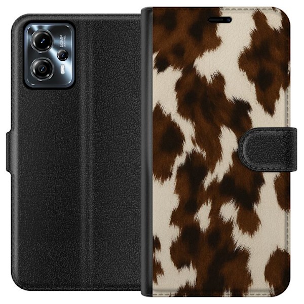 Motorola Moto G13 Lompakkokotelo Värisuihku