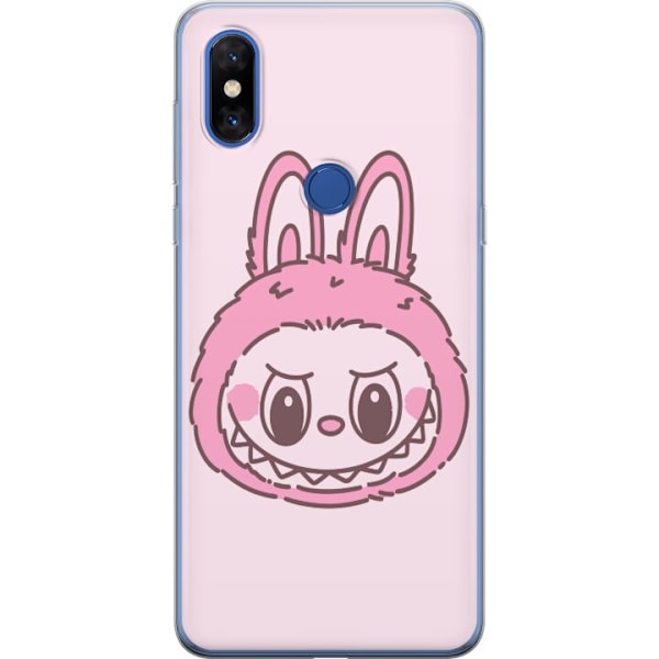 Xiaomi Mi Mix 3 Läpinäkyvä kuori Labubu Eläinradan Bunny-versio