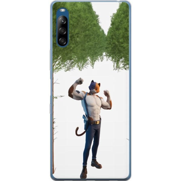 Sony Xperia L4 Gennemsigtig cover Fortnite - Meowscles