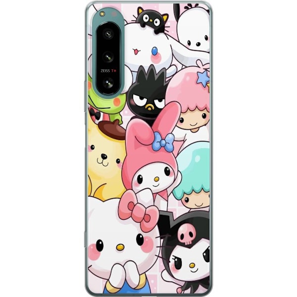 Sony Xperia 5 IV Läpinäkyvä kuori Kawaii Sanrio Crew