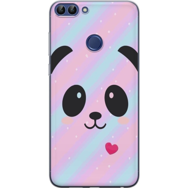 Huawei P smart Gennemsigtig cover Regnbue Panda