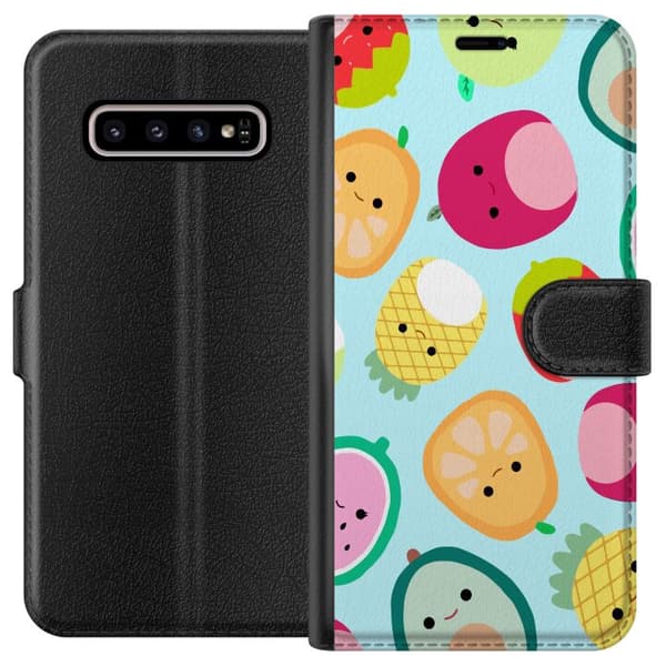 Kompatibelt Lommeboketui til Samsung Galaxy S10+ Squishmallow