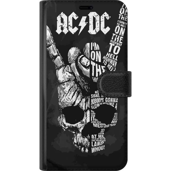 Kompatibelt Plånboksfodral till Apple iPhone 11 AC DC Rock Band Musik Gitarr