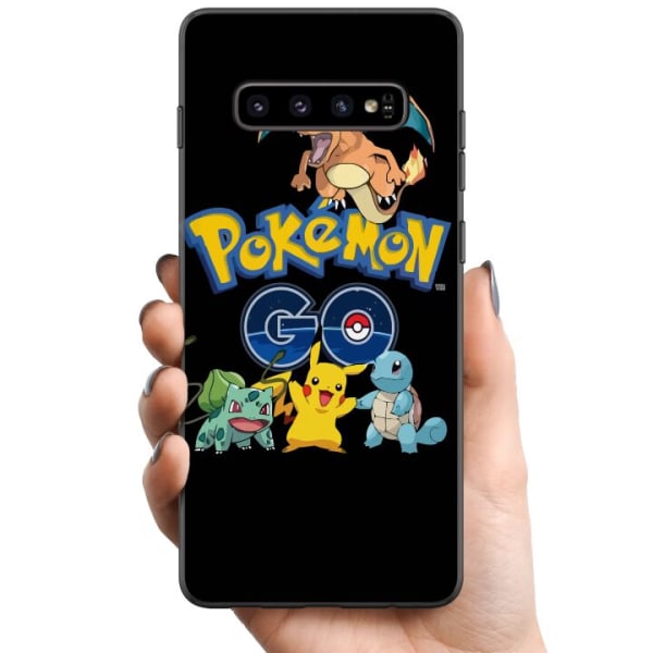 Samsung Galaxy S10+ TPU Mobildeksel Pokemon ad02 | Fyndiq