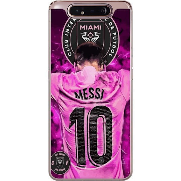 Samsung Galaxy A80 Genomskinligt Skal Messi