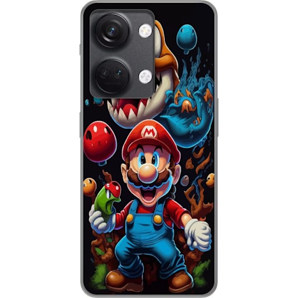 OnePlus Nord 3 Läpinäkyvä kuori Super Mario