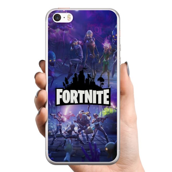 Apple iPhone 5 TPU Mobilcover Fortnite Gaming