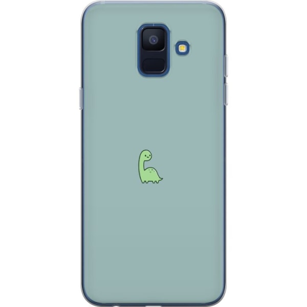 Samsung Galaxy A6 (2018) Gennemsigtig cover Tiny Dino