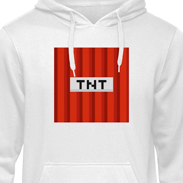 Hoodie för Vuxen | Bekväm Huvtröja Minecraft TNT