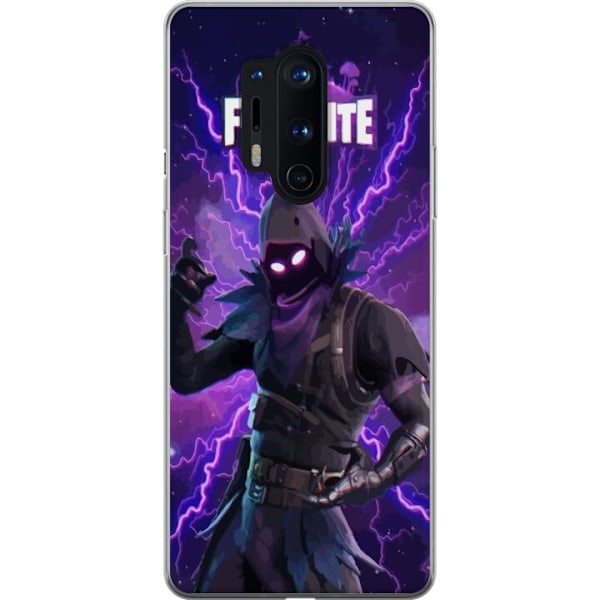 OnePlus 8 Pro Genomskinligt Skal Fortnite Raven – Mörk Stri