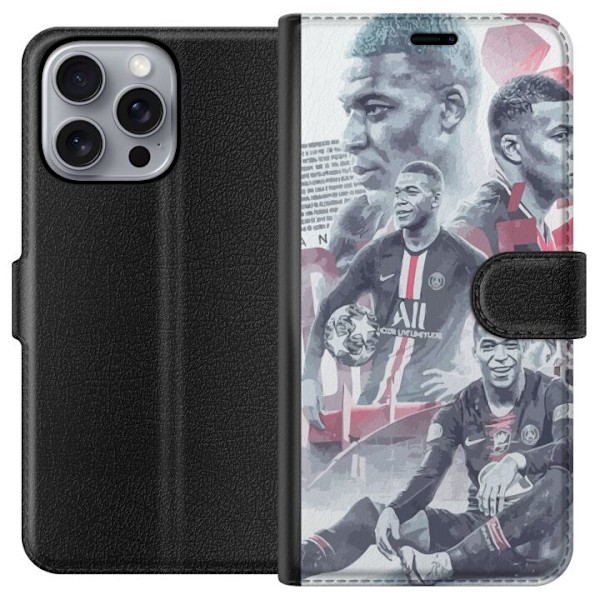 Apple iPhone 16 Pro Max Plånboksfodral Kylian Mbappé