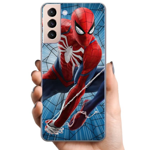 Samsung Galaxy S21 TPU Mobildeksel Spiderman