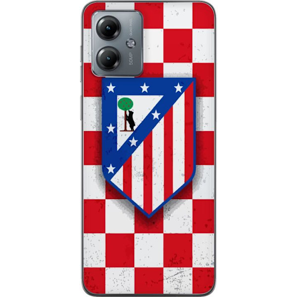 Motorola Moto G14 Gjennomsiktig deksel Atletico Madrid