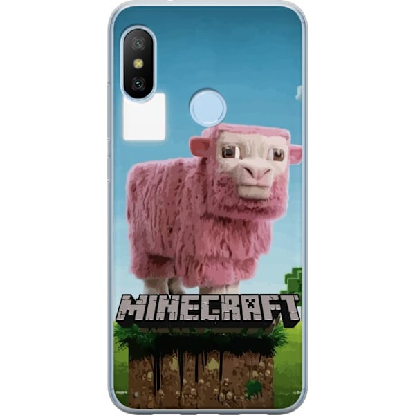 Xiaomi Mi A2 Lite Läpinäkyvä kuori A Minecraft Movie