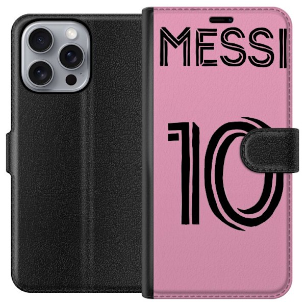 Apple iPhone 16 Pro Max Lompakkokotelo Messi