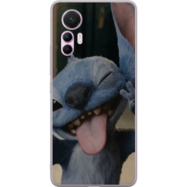 Xiaomi 12 Lite Läpinäkyvä kuori Stitch Söpö Alien - Sinin