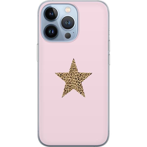 Kompatibel Mobilcover til Apple iPhone 13 Pro Leopard stjerne