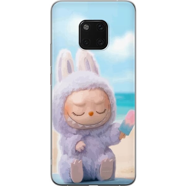Huawei Mate 20 Pro Läpinäkyvä kuori Labubu Vaaleanpunainen Tunnelma