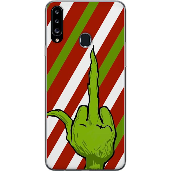 Samsung Galaxy A20s Gennemsigtig cover Grinch