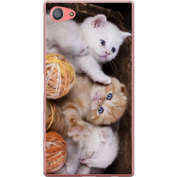 Sony Xperia Z5 Compact Cover / Mobilcover - Katte