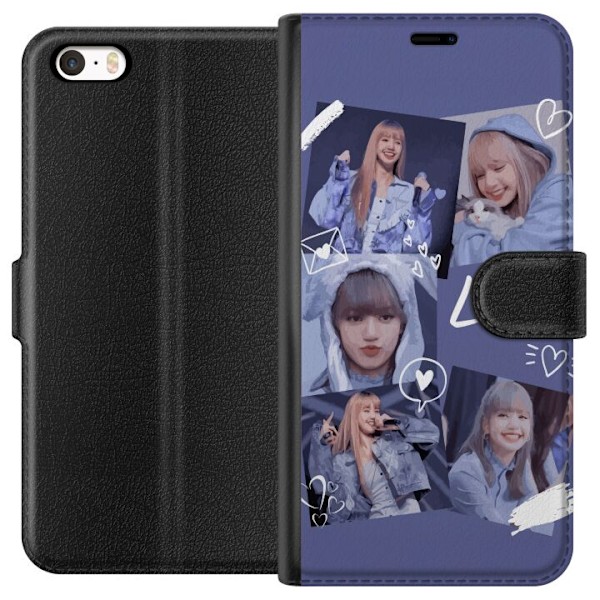 Apple iPhone SE (2016) Tegnebogsetui Lisa Blackpink – Aesthe