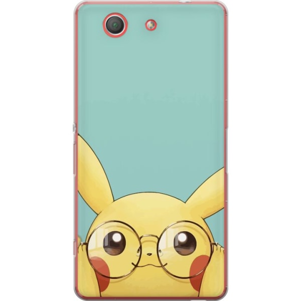 Sony Xperia Z3 Compact Gennemsigtig cover Pikachu briller