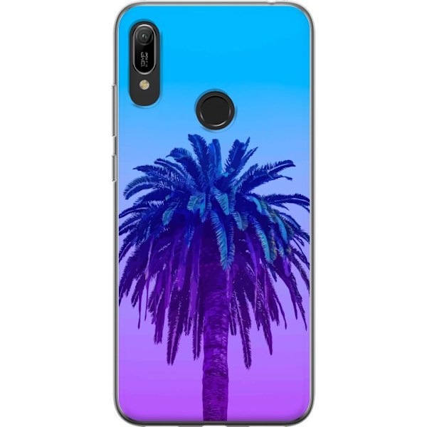 Huawei Y6 (2019) Genomskinligt Skal Palm