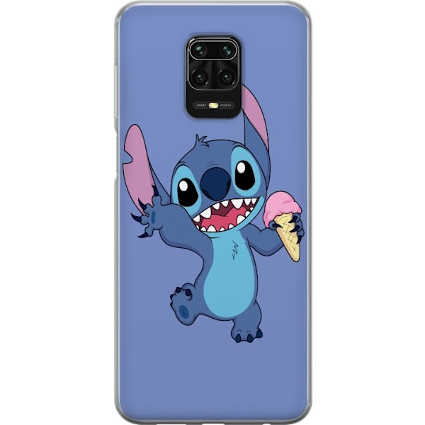 Xiaomi Redmi Note 9S Genomskinligt Skal Stitch