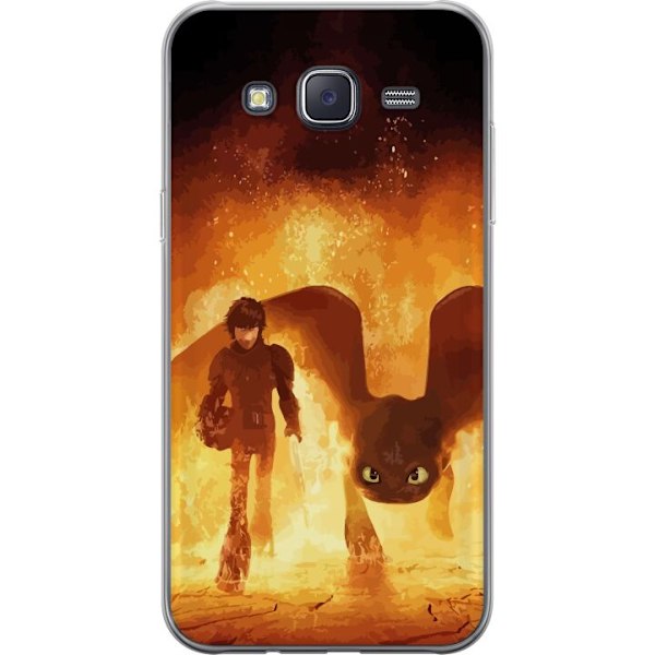 Samsung Galaxy J5 Läpinäkyvä kuori Loikkakouluttaja