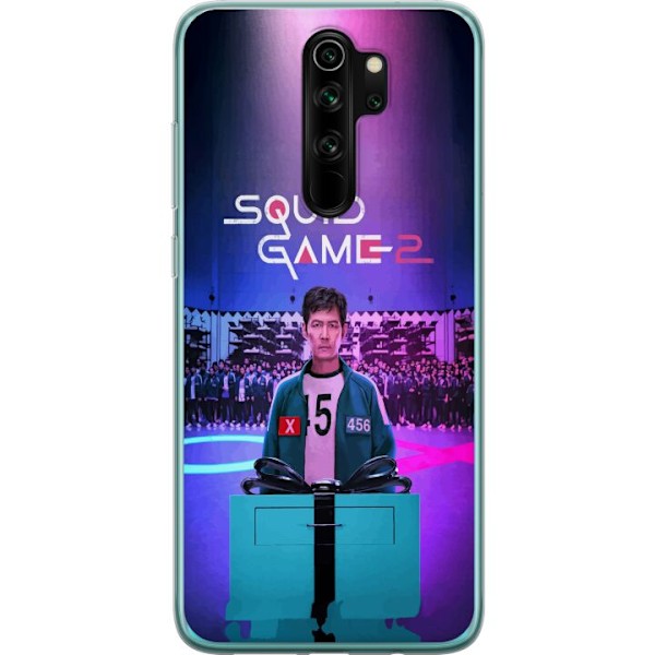 Xiaomi Redmi Note 8 Pro  Gennemsigtig cover Squid Game 2 - 456