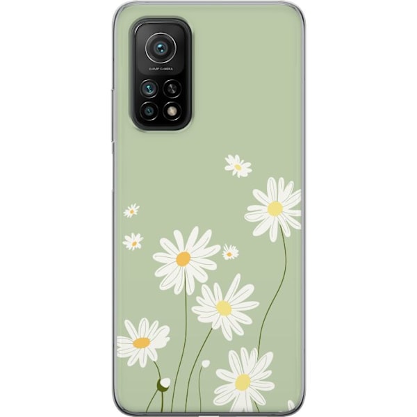 Xiaomi Mi 10T Pro 5G Genomskinligt Skal Prästkragar – blomm