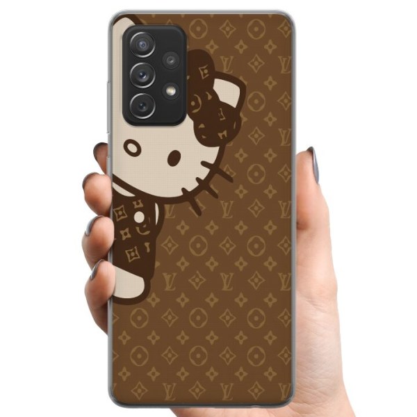Samsung Galaxy A52 5G TPU Matkapuhelimen kuori Hello Kitty - L