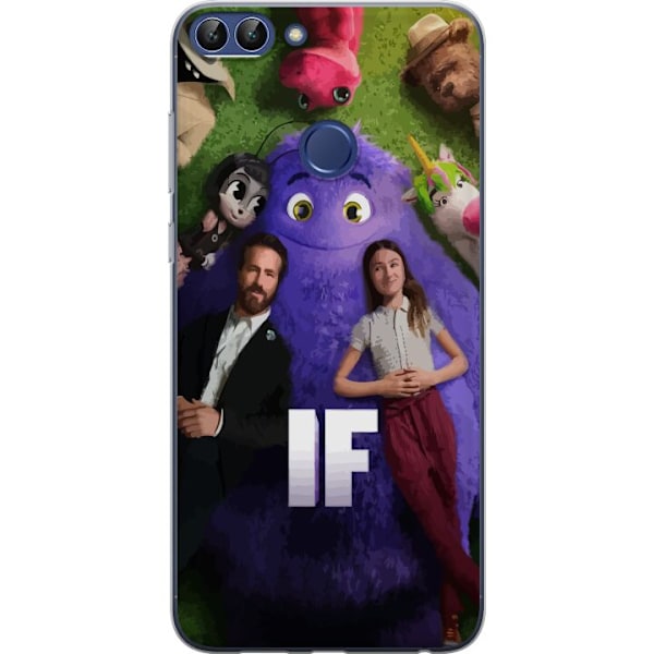 Huawei P smart Läpinäkyvä kuori IF: Låtsaskompisar