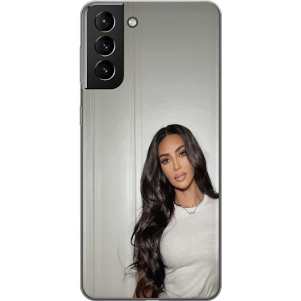 Samsung Galaxy S21+ 5G Genomskinligt Skal Kim Kardashian – Iconic Style Collection